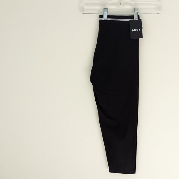 DKNY Logo Capri Leggings Size Small - Picture 2 of 3